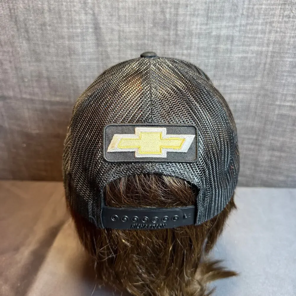 Kubota Tractor Embroidered Hat Black Richardson 112 Trucker Cap Adjustable